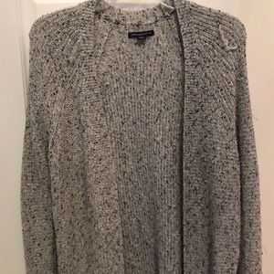 Black and White Speckled Cardigan!!!